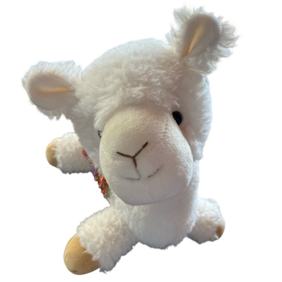Llama Adorable White Plush Llama Toy - Picture 2 of 6
